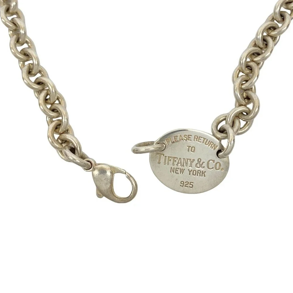 TIFFANY Silver Necklace - Picture 3 of 5